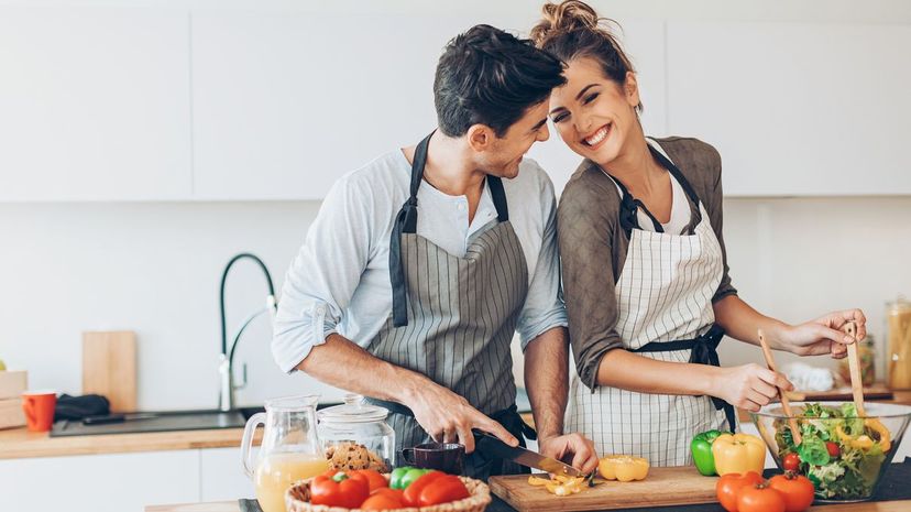 Cooking together