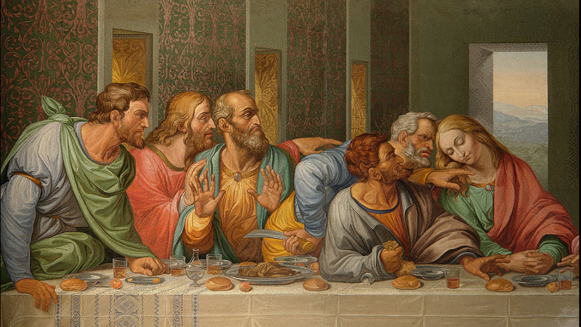 The Last Supper by Leonardo da Vinci