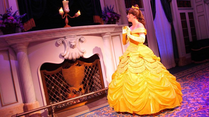 princess belle prom dress