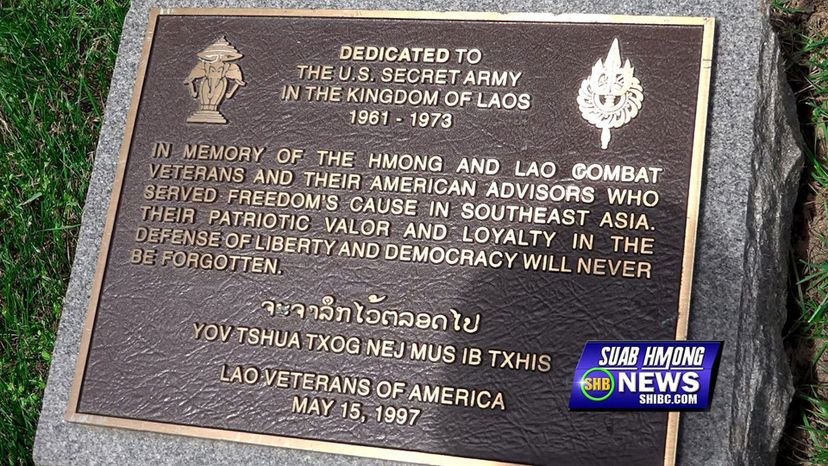 Lao Veterans of America Monument
