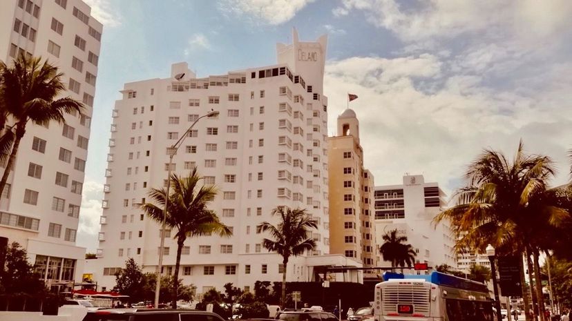 6 Delano building South Beach Miami 