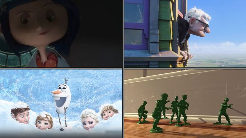 Coraline TOy Story Up Frozen
