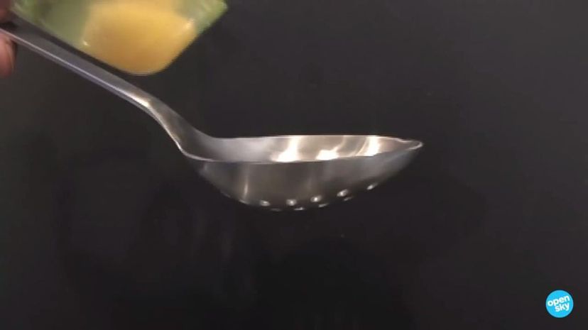 Perforated spoon