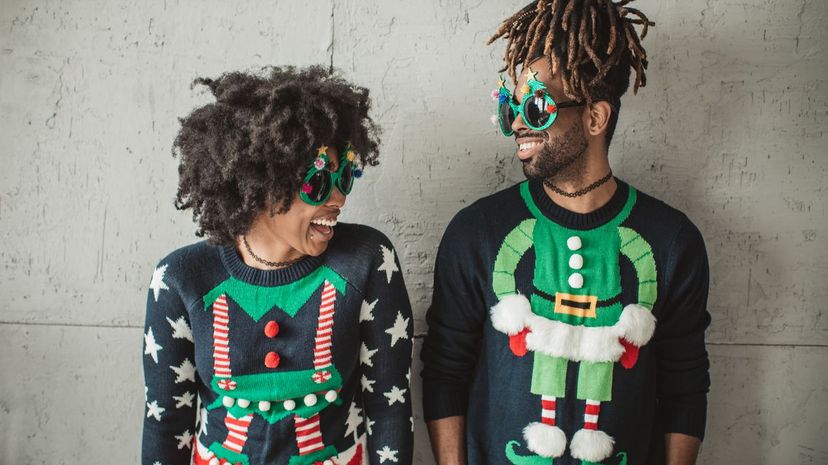 Couple Ugly Christmas Sweater
