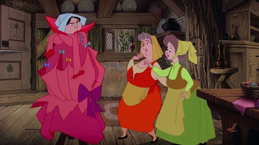 Fauna, Flora and Merryweather (Sleeping Beauty)