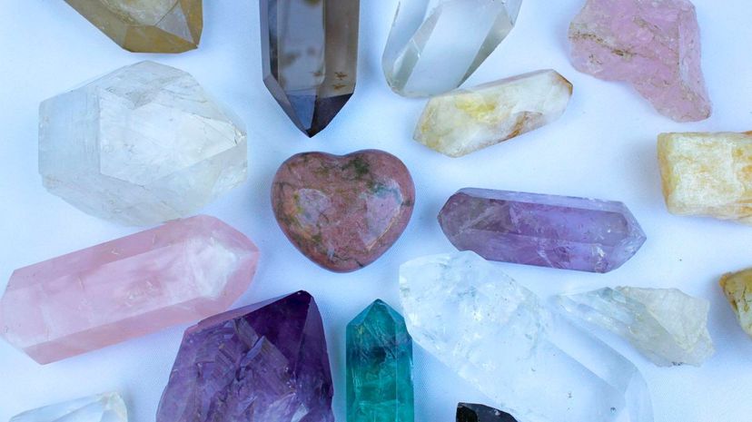 Various Healing Crystals