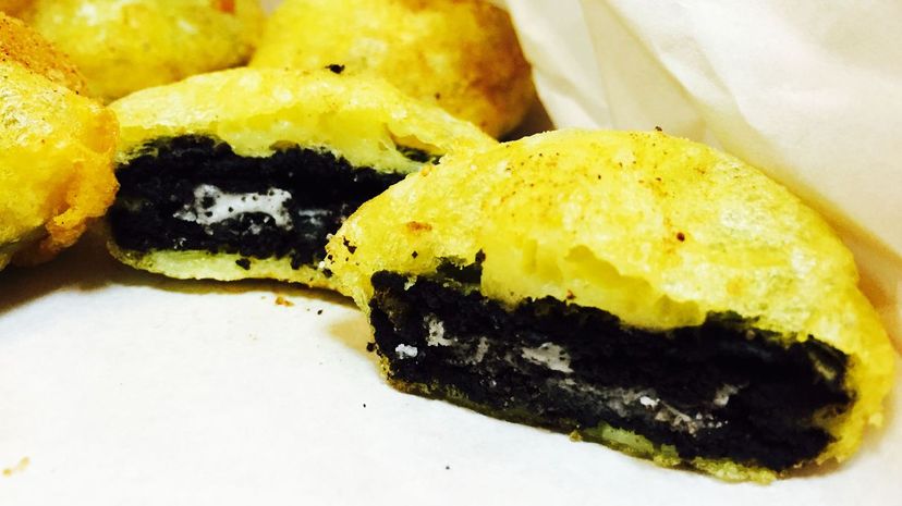 Deep-fried Oreo