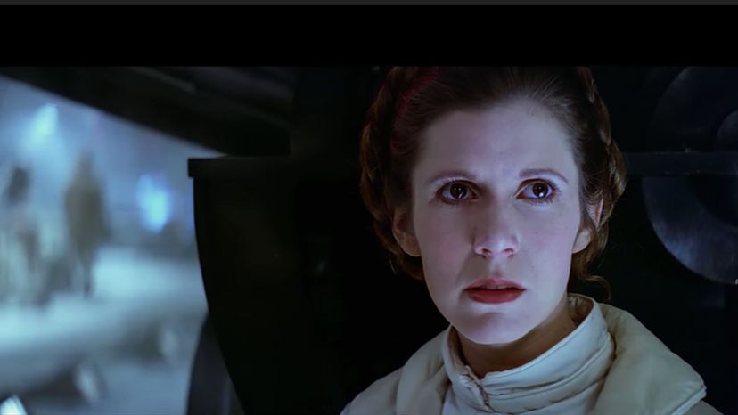 Carrie Fisher as Princess Leia Organa 