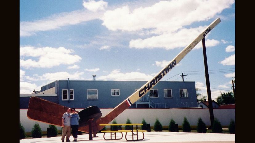 world's largest hockey stick