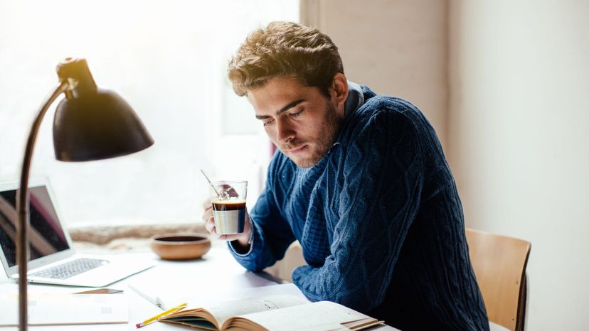 bookish man