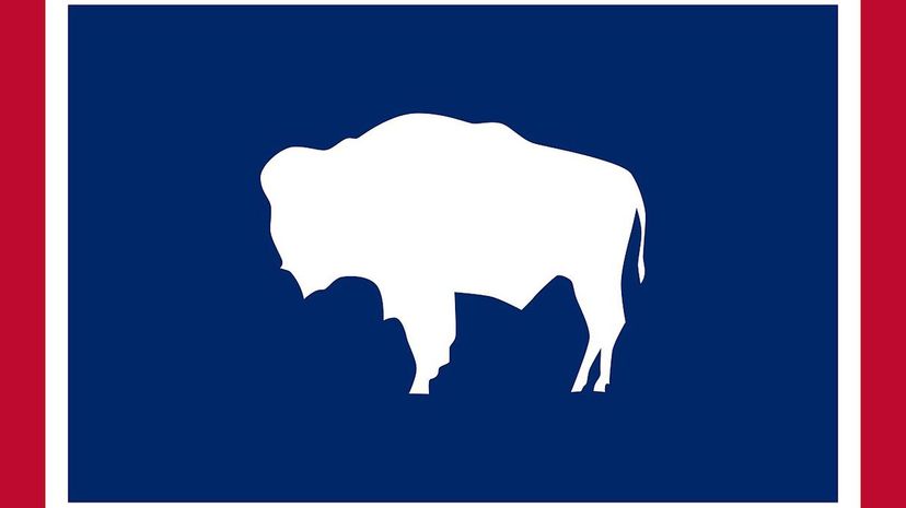 Flag of Wyoming - No Seal