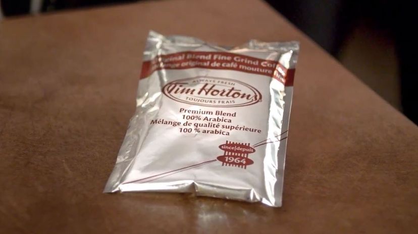 Tim Hortons coffee package