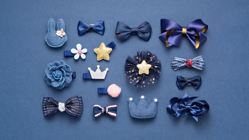 12 hair accessories