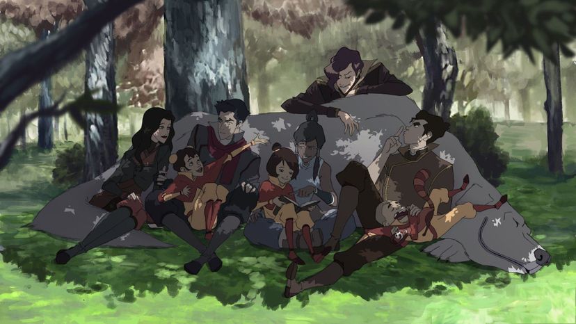 Could you bend with the best of them in Legend of Korra?