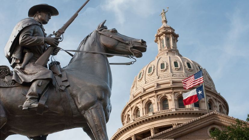 Terry's Texas Rangers Memorial and Capitol Dome