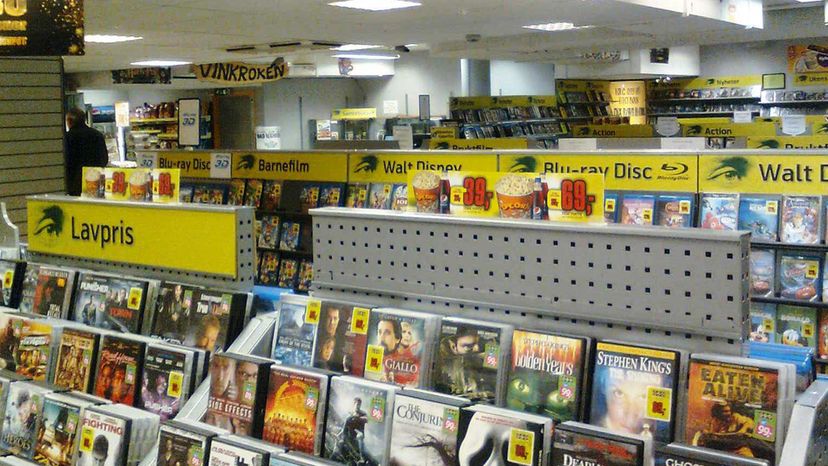 Video rental stores