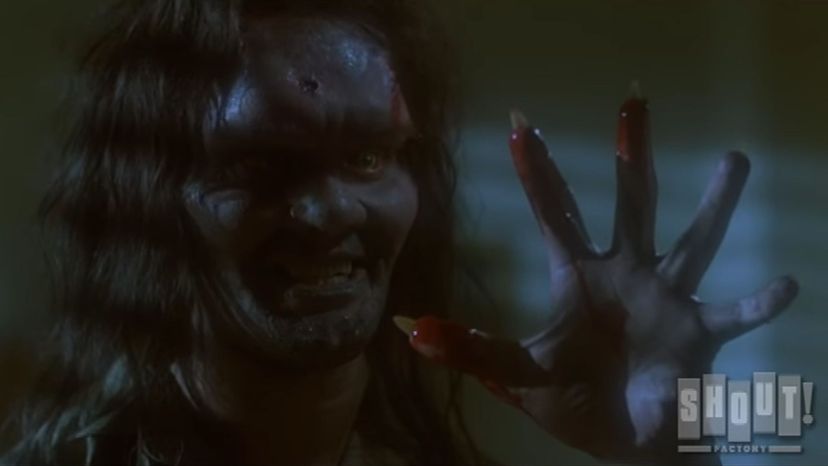The transformation scene (man transforms into a werewolf)-The Howling