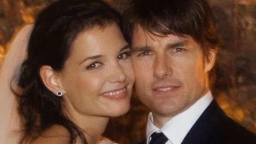 Katie Holmes and Tom Cruise (2006)