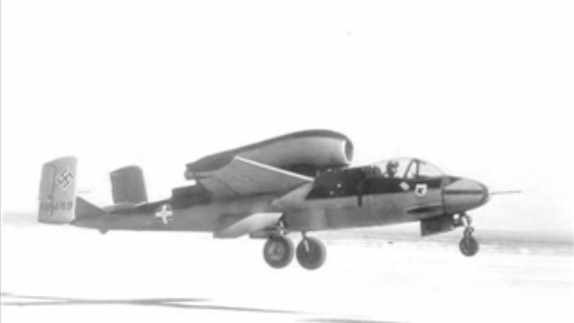 Heinkel He 162 jet fighter 