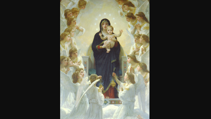 Bouguereau, Virgin with Angels
