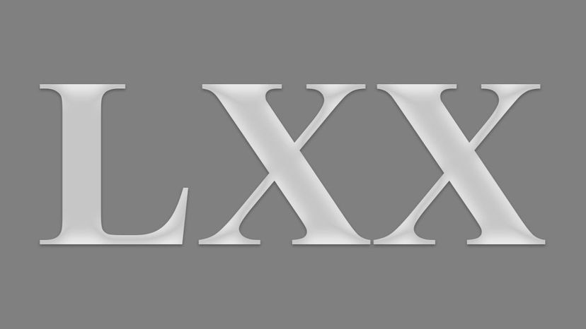 LXX (70) 