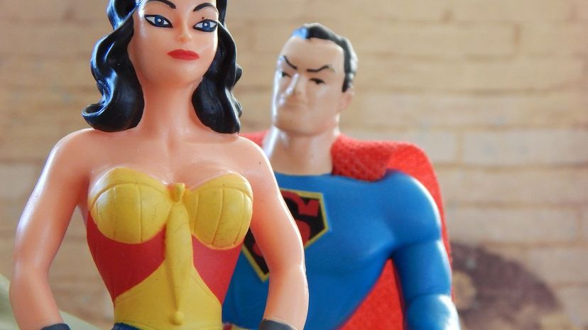 Wonder Woman Superman Figures