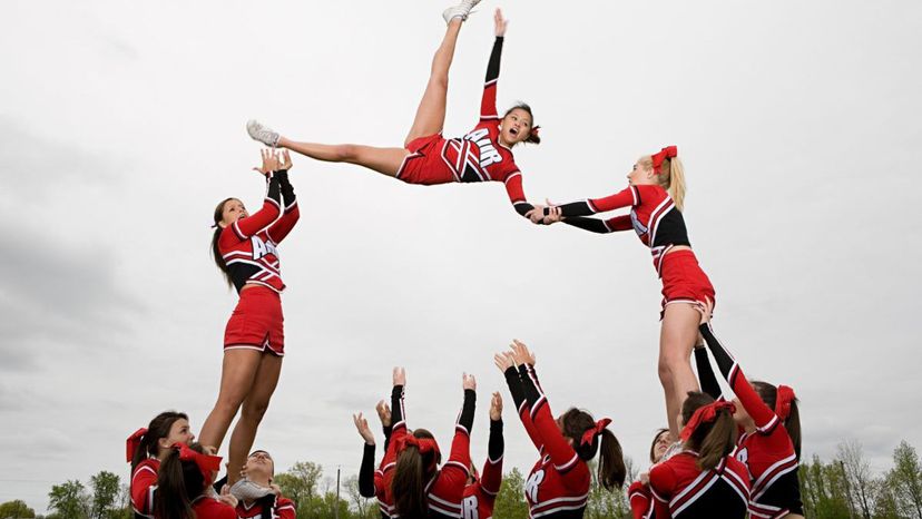 Cheerleading Group Skirt, Hiking Shorts Leggings