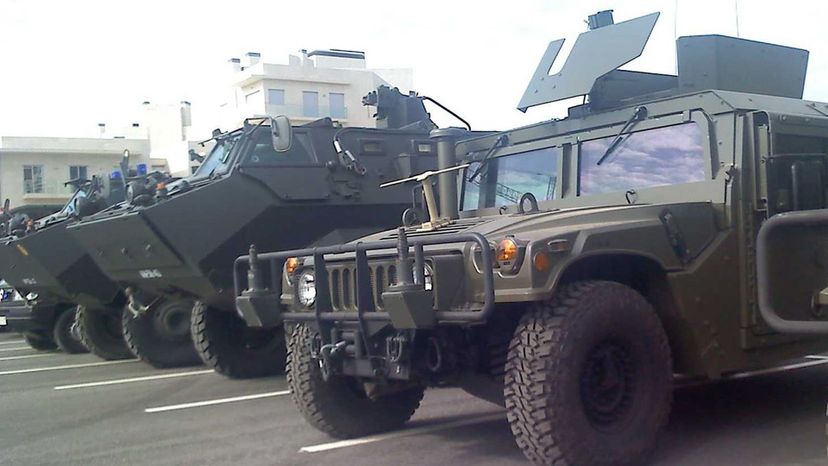 Military police vehicle