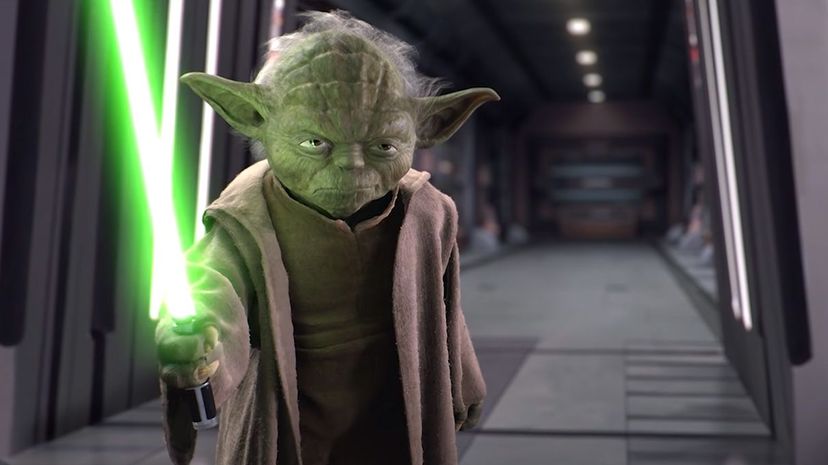 Yoda fighting