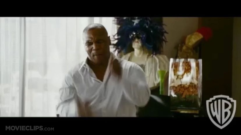 Movie- The Hangover (2009 - Legendary Pictures); Athlete- Mike Tyson 