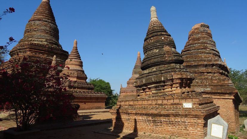 The Leaning Tower of Bagan