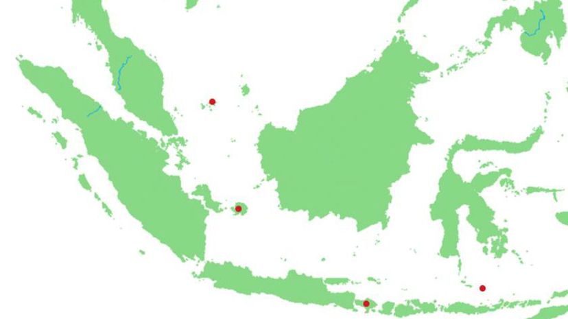 Map of Bali