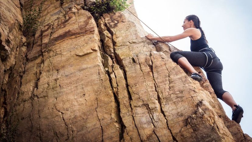 Rock climbing