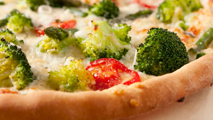11 - broccoli pizza