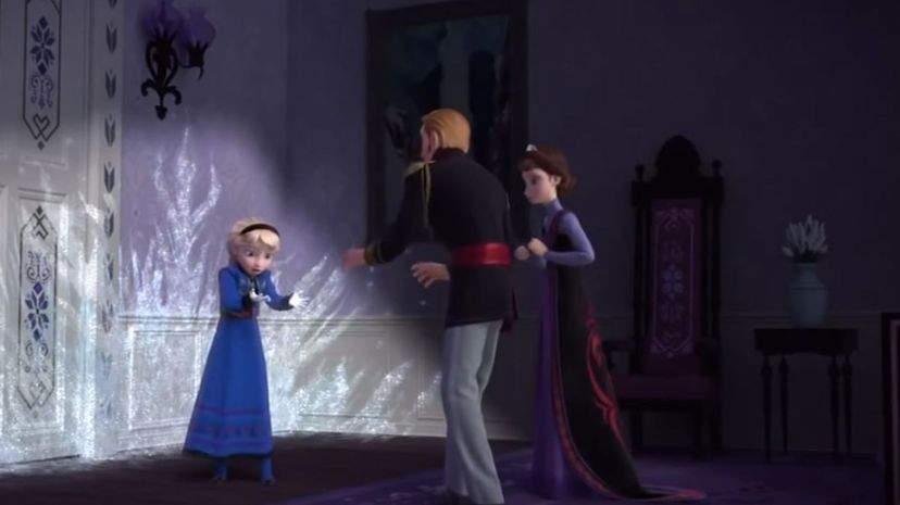 Elsa and parents