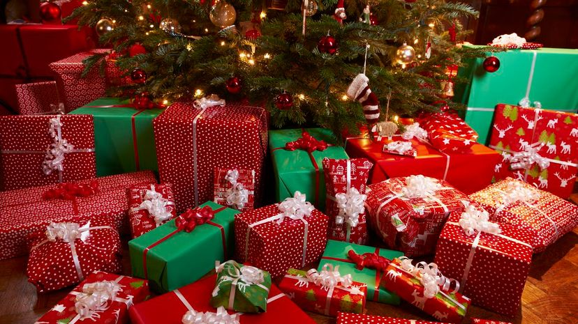 Christmas Presents Under Tree