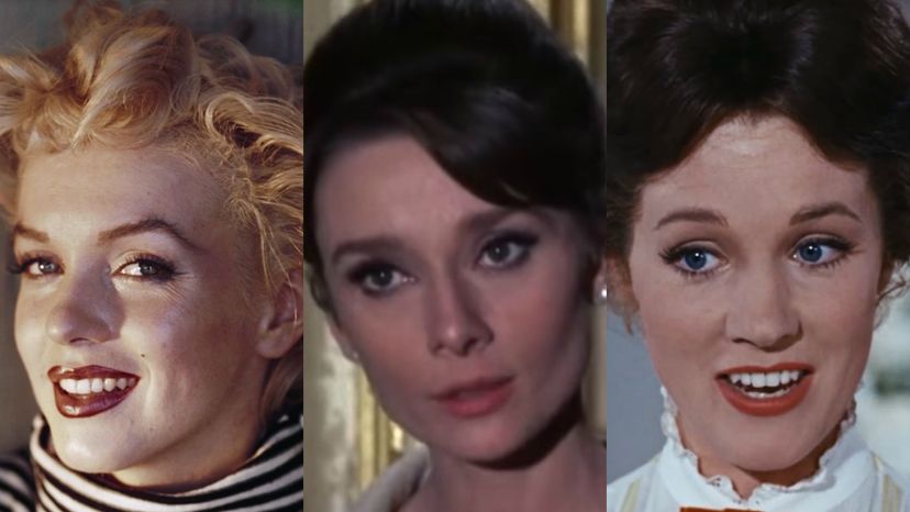 ¿Te pareces más a Audrey Hepburn, Marilyn Monroe o Julie Andrews?