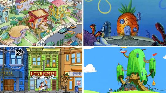 We'll Show You a Cartoon House, You Tell us What Character Lives in It