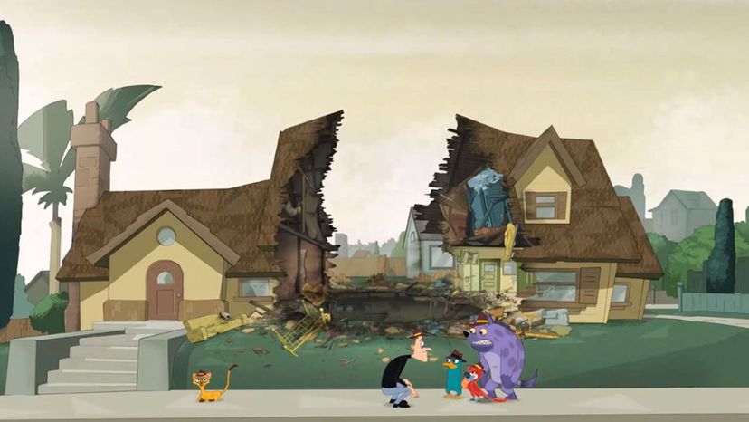 Phineas and Ferb's house