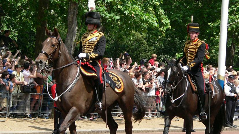 British Army (King's Troop, Royal Horse Artillery)
