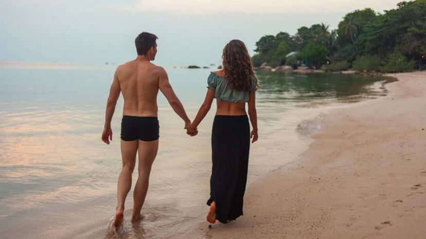 Couple at the beach