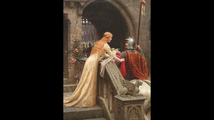 &quot;God Speed&quot; by Edmund Leighton