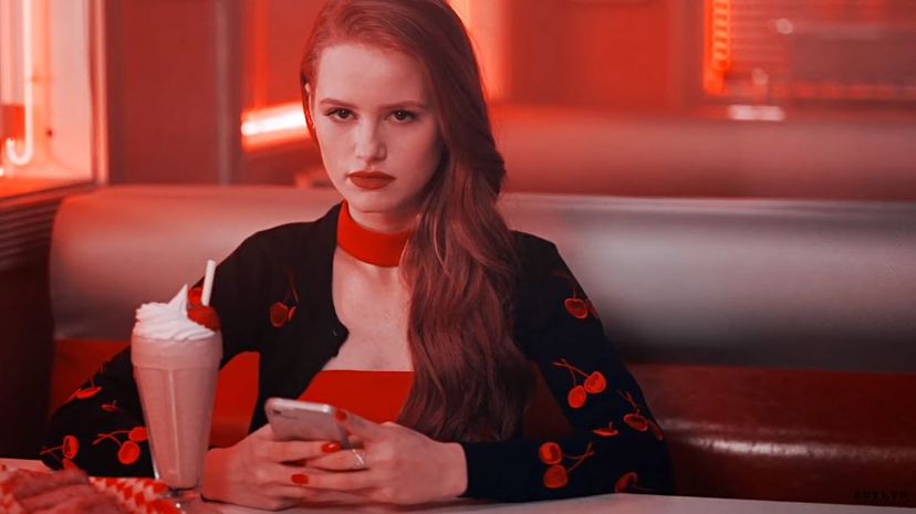 Cheryl Blossom milkshake