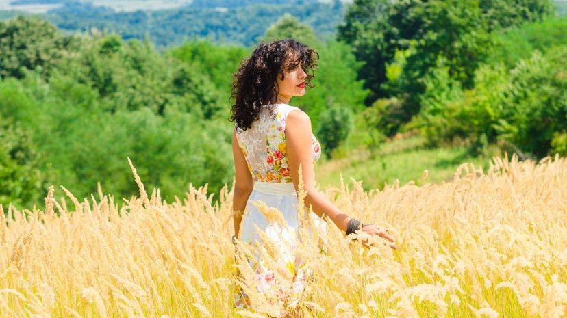 Woman in Field