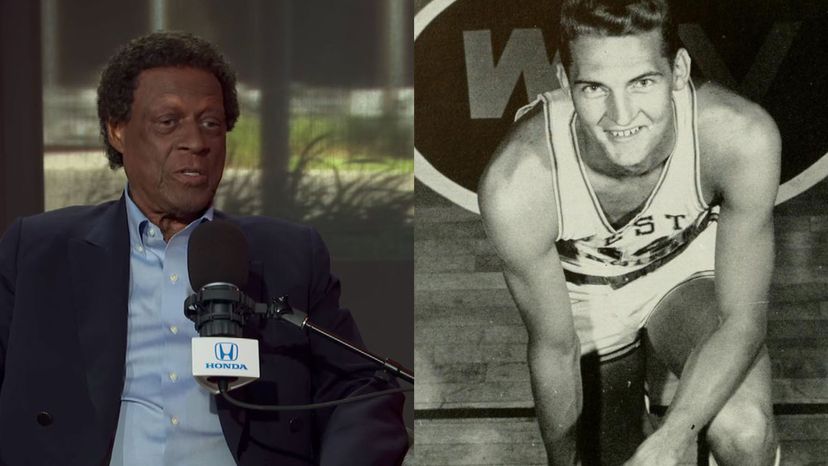 Jerry West and Elgin Baylor