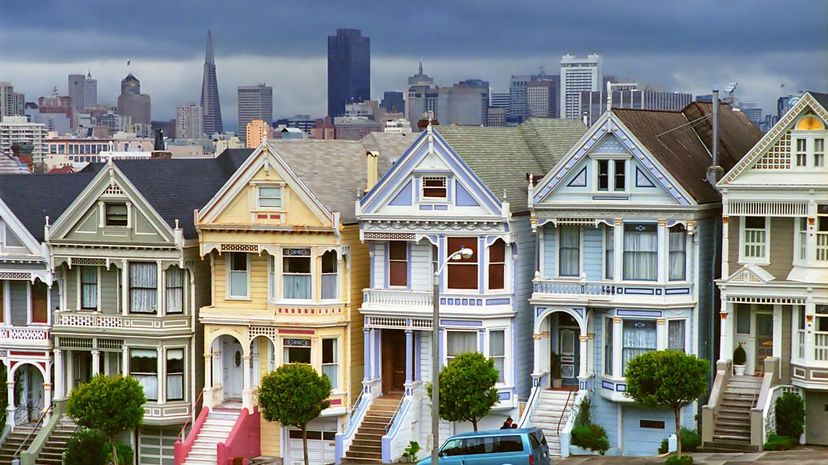 Painted Ladies at Alamo Square, San Francisco