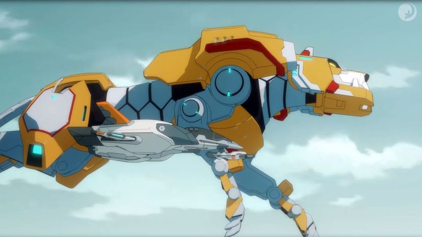 Voltron yellow lion