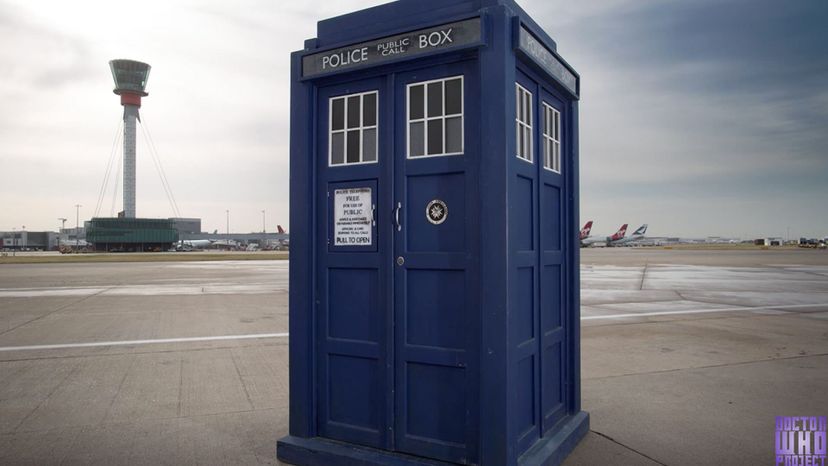 The TARDIS- Dr Who 