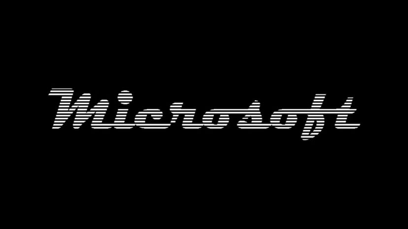 Microsoft original logo 