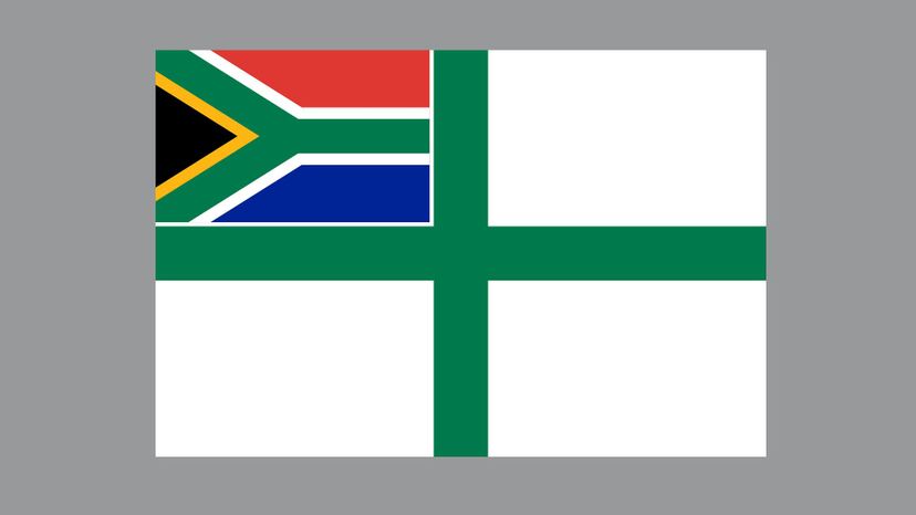 South Africa naval flag